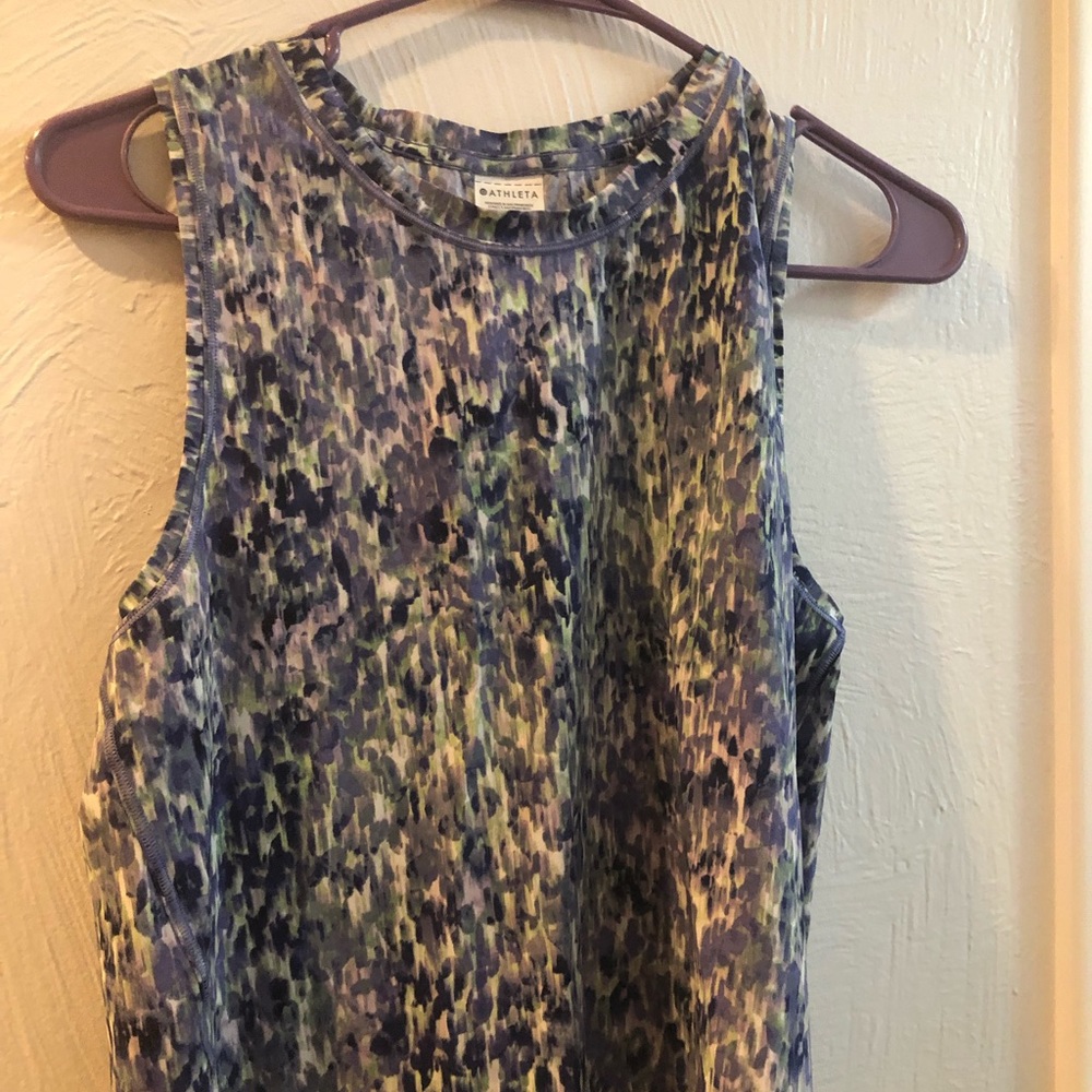 Athleta Athletic shirt and matching shorts